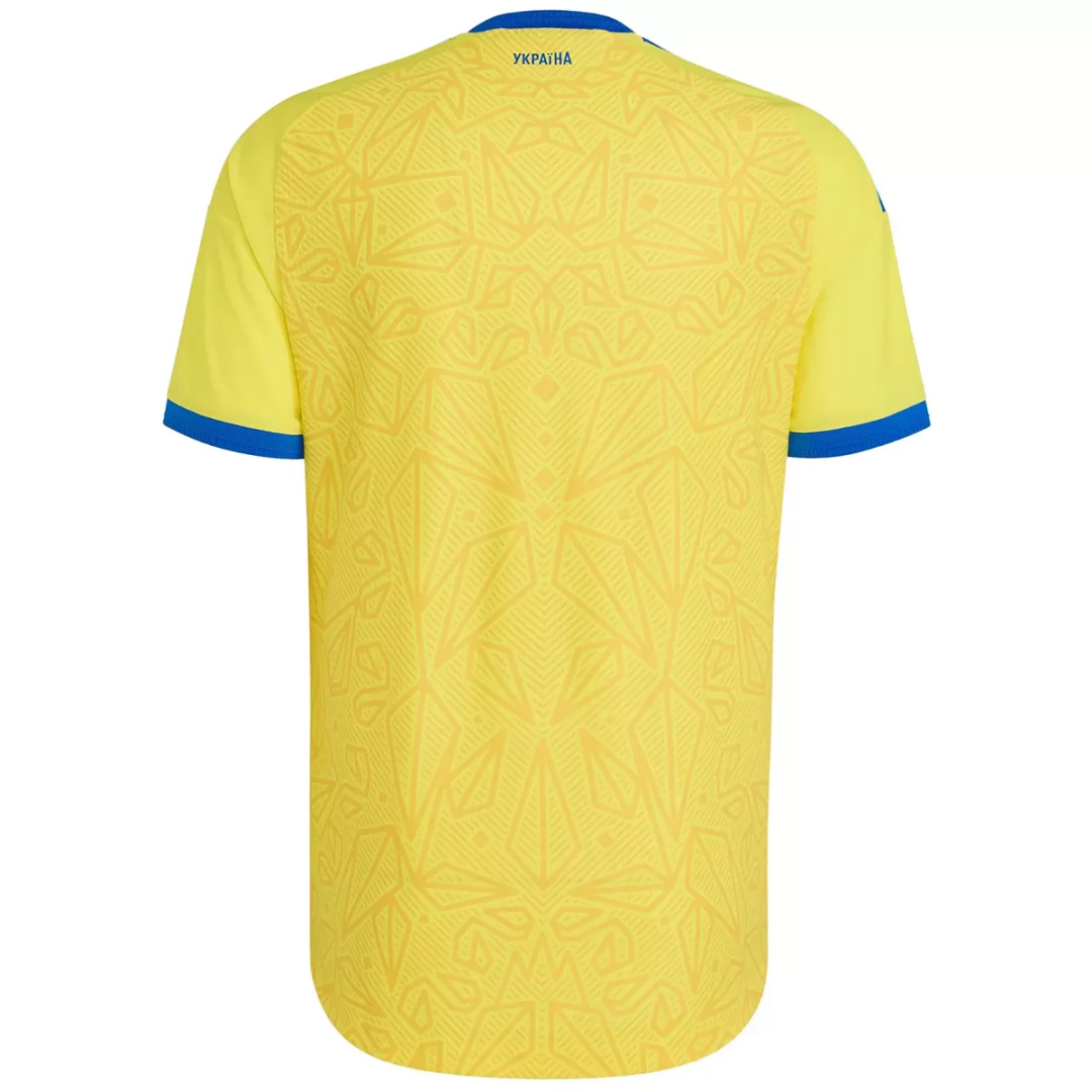 Player Version Ukraine Home Authentic Jersey World Cup 2026