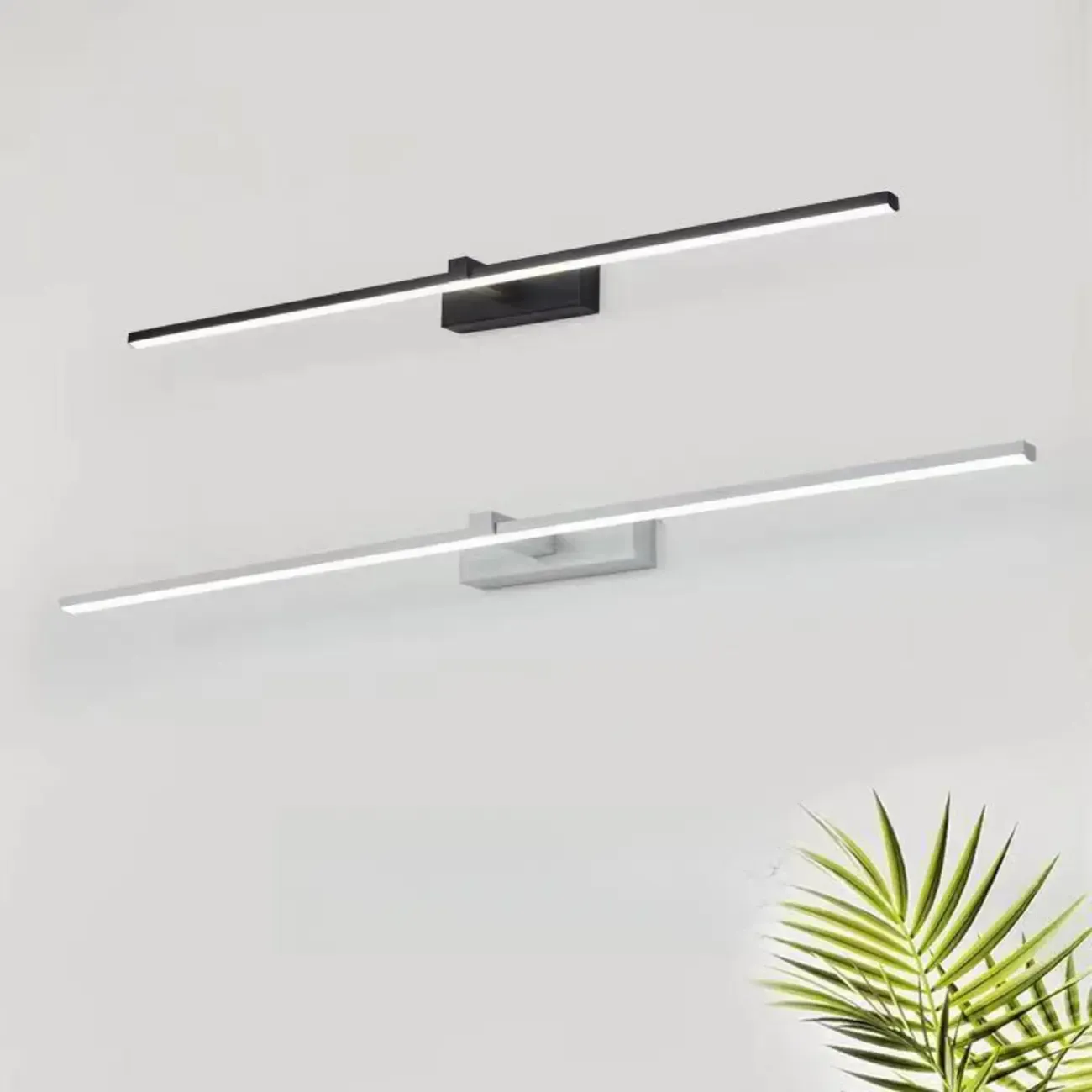 Modern Linear Bathroom Vanity Light with Dimmable Design