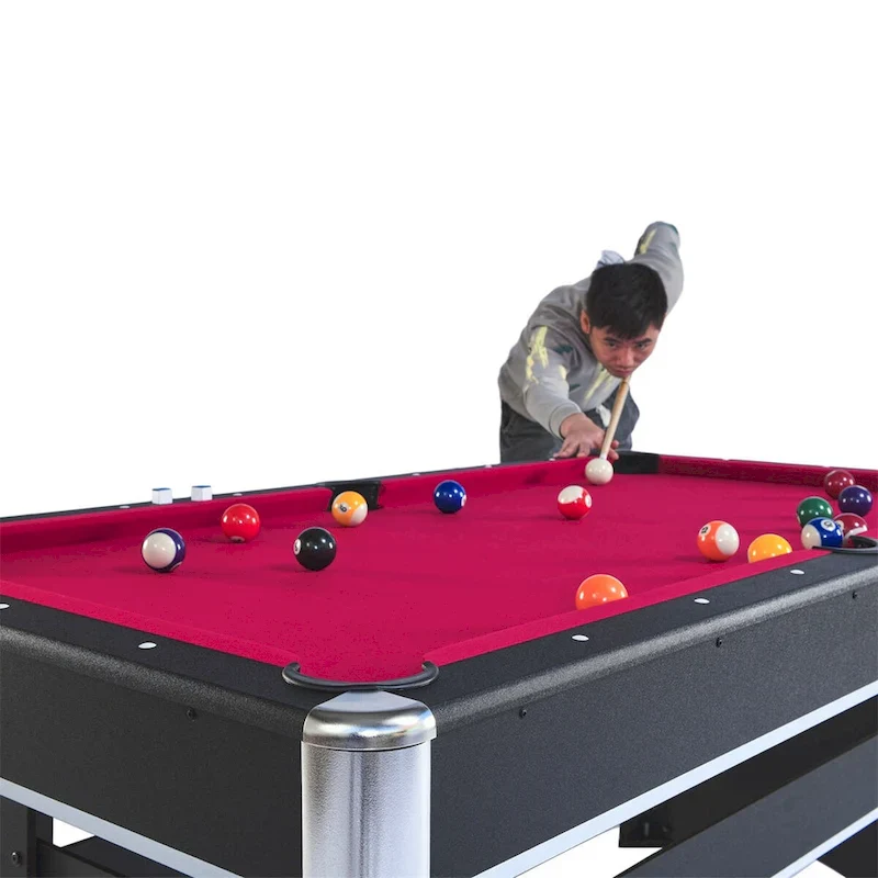 6-ft Pool Table with Table Tennis Top