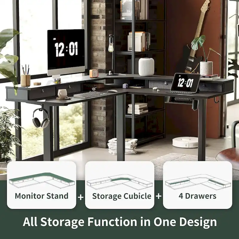 FEZIBO/Home Office Furniture/Wood/Desks