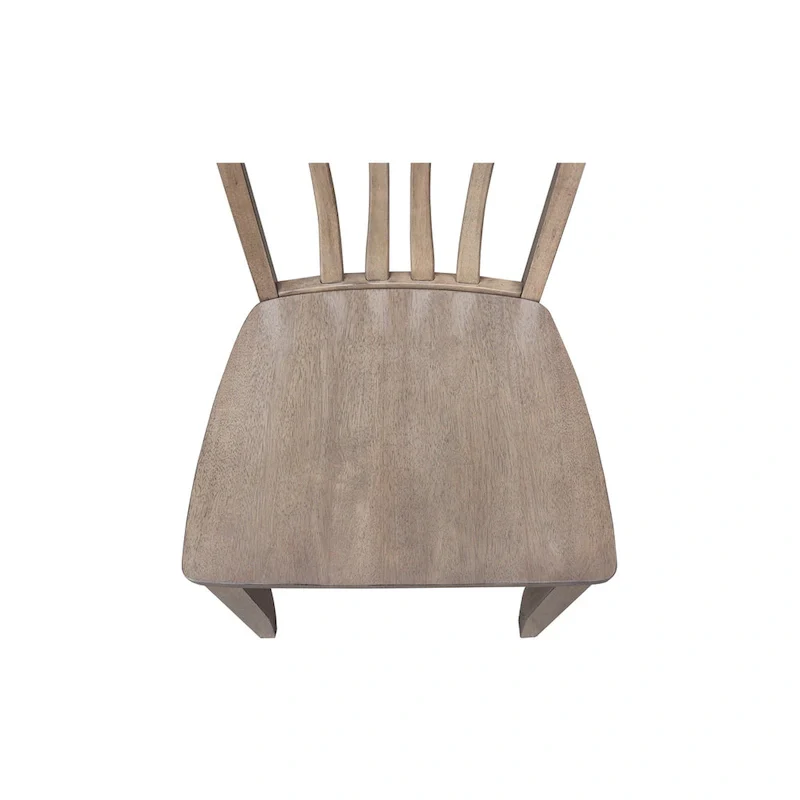 Soma Solid Wood Fanback Chairs Set of 2