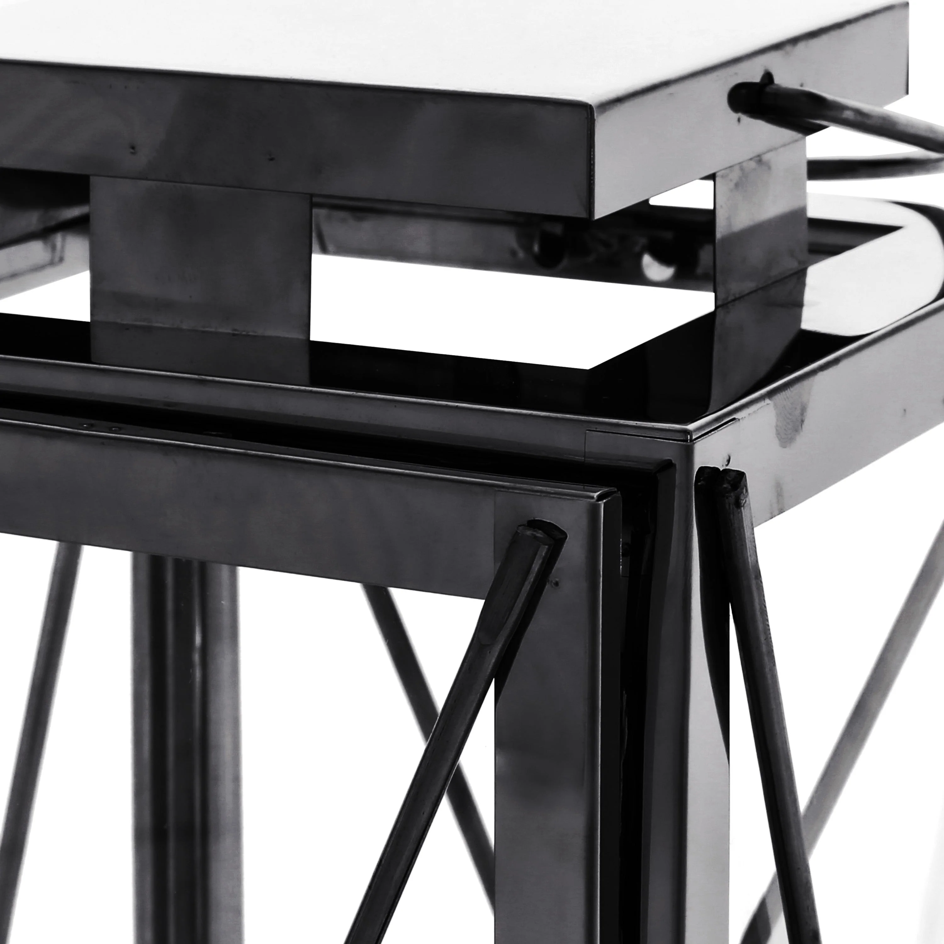 Elwick 14 Modern Stainless Steel Lantern