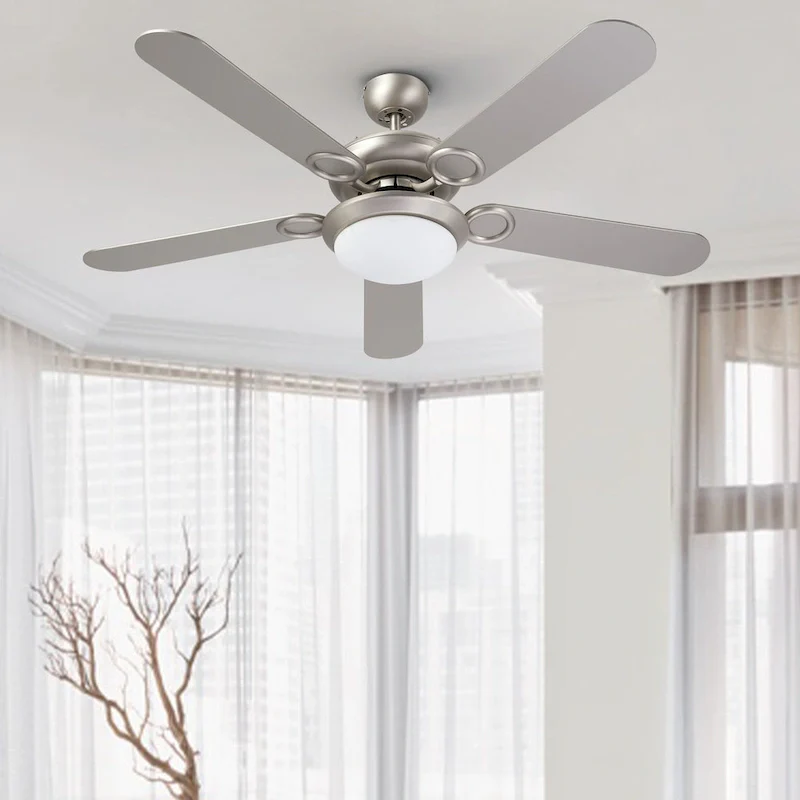 CO-Z 52  5-Blade Reversible Ceiling Fan with LED Light and Remote