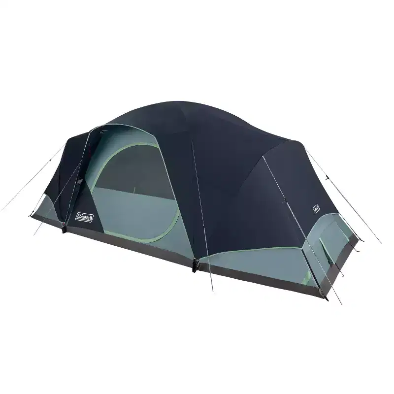 Coleman Skydome 12-Person Camping Family Tent - Blue XL