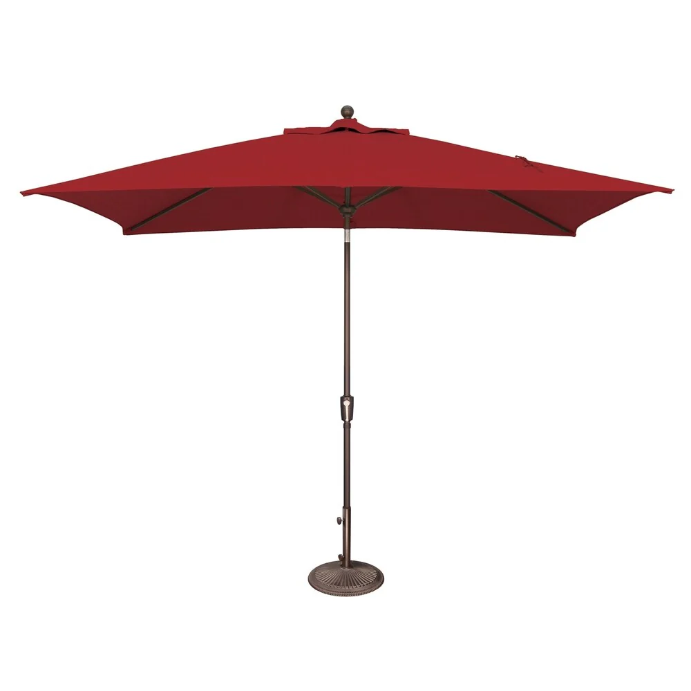 SimplyShade Catalina 10-foot Rectangle Push Button Tilt Umbrella