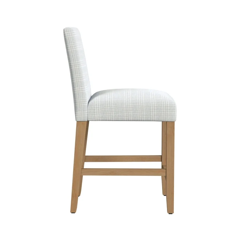 Classic Upholstered 25  Counter Stool