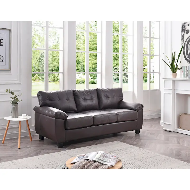 Gallant Faux Leather Sofa