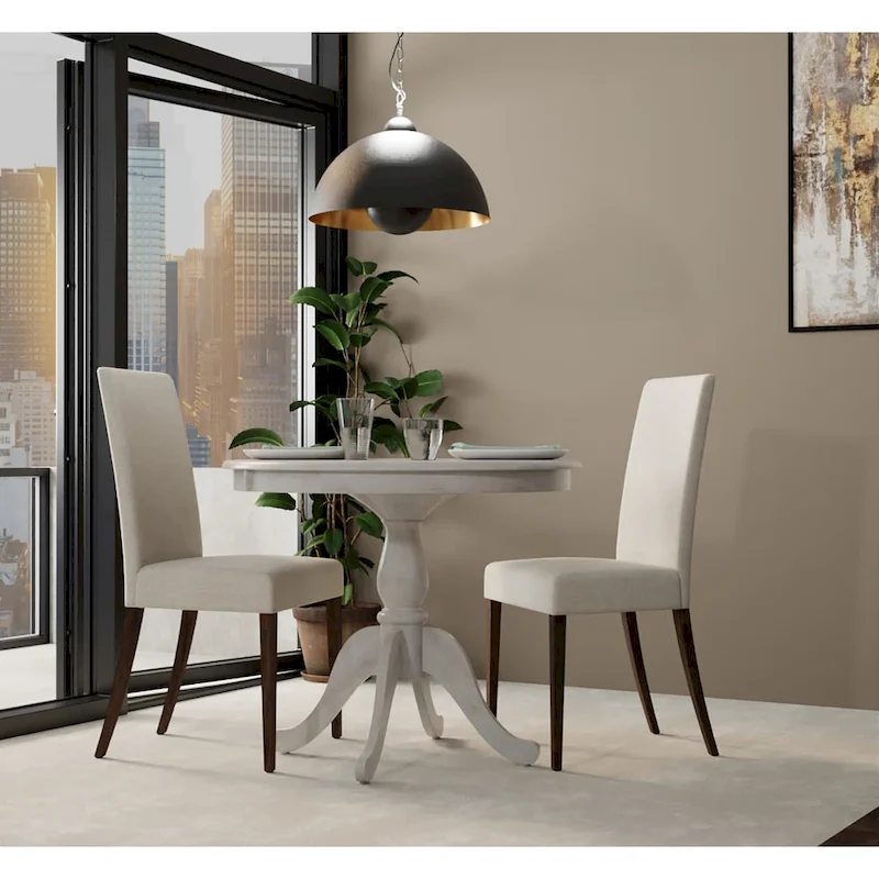 Carolina Living Fairview 36 Round Pedestal Dining Table