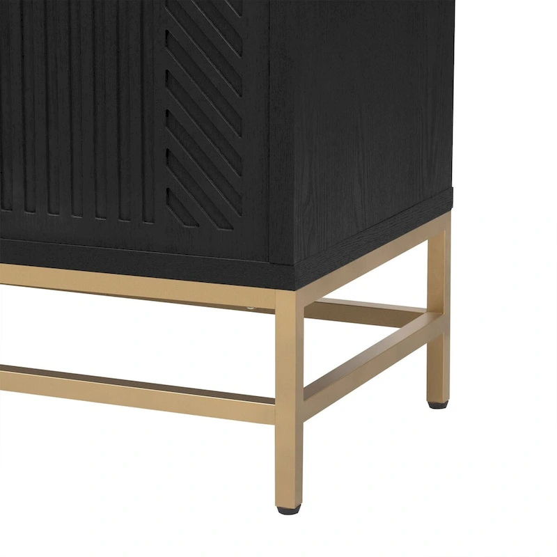 Retro Style Sideboard with Adjustable Shelves