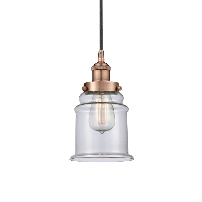 Innovations Lighting 616-1PH-11-6 Canton Pendant Canton 6  Wide Mini