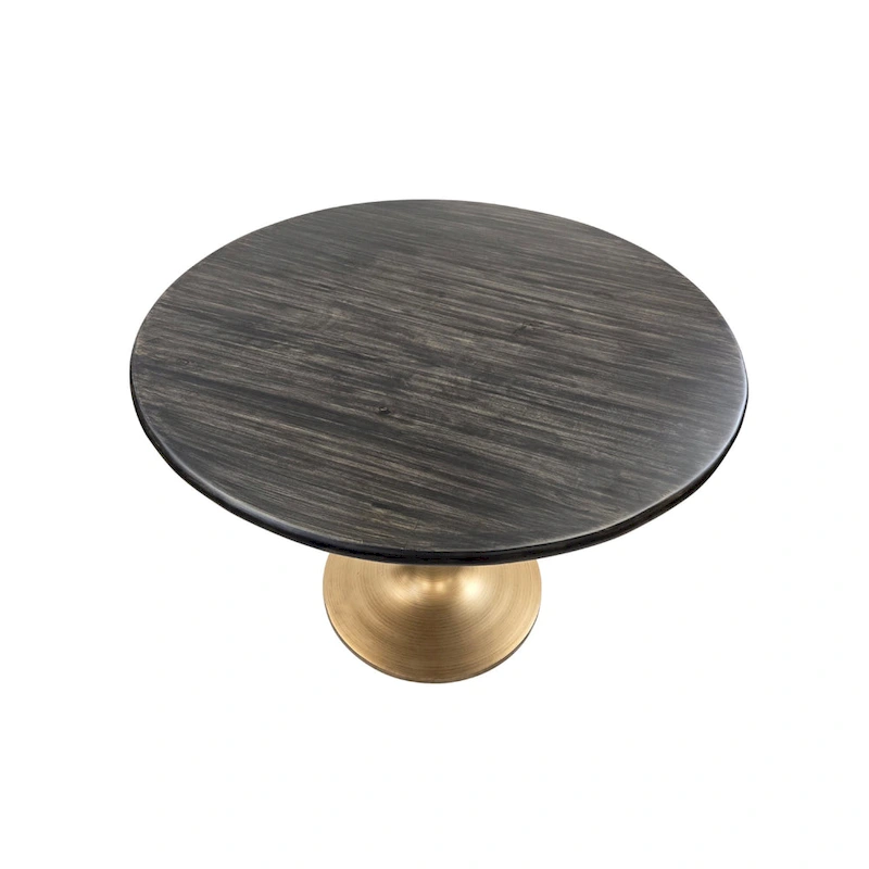 Carolina Living Alden Wood Top 36 Round Dining Table