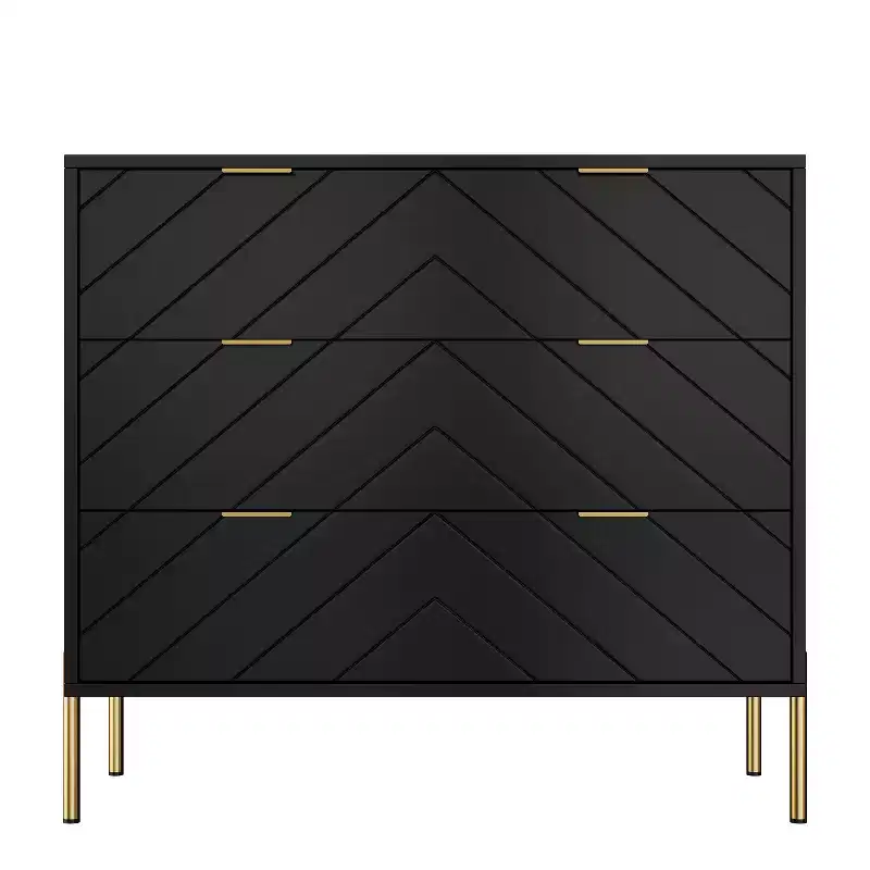 CLIHOME 3-Drawer Standard Chest Decorative Storage Drawers