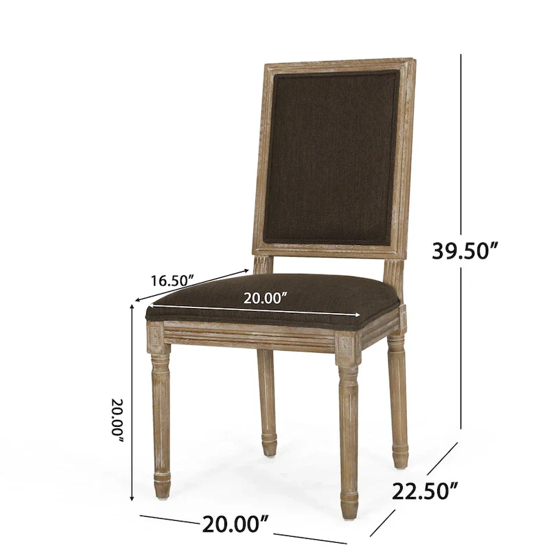 Regina Wood Upholstered Dining Chair by