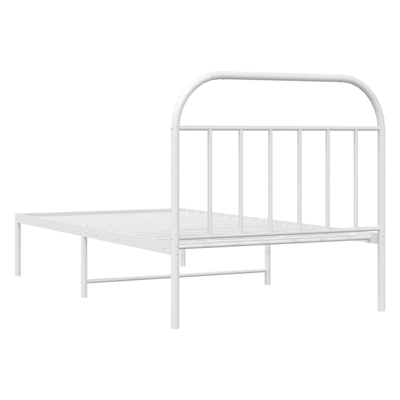 vidaXL 12 Inches Metal Bed Frame No Mattress