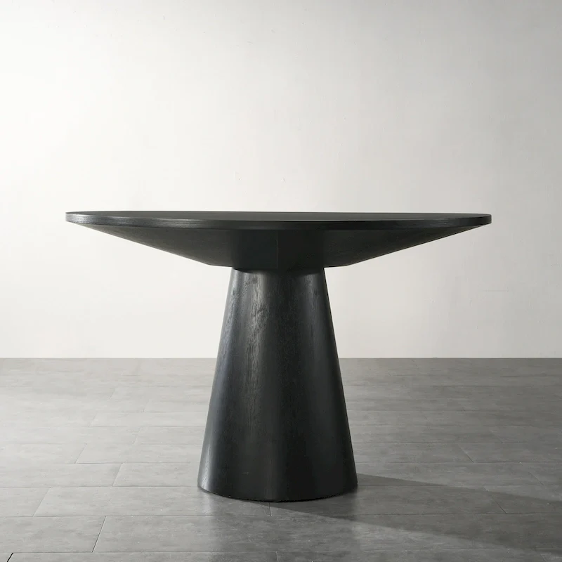 Contemporary 48-Inch Pedestal Dining Table