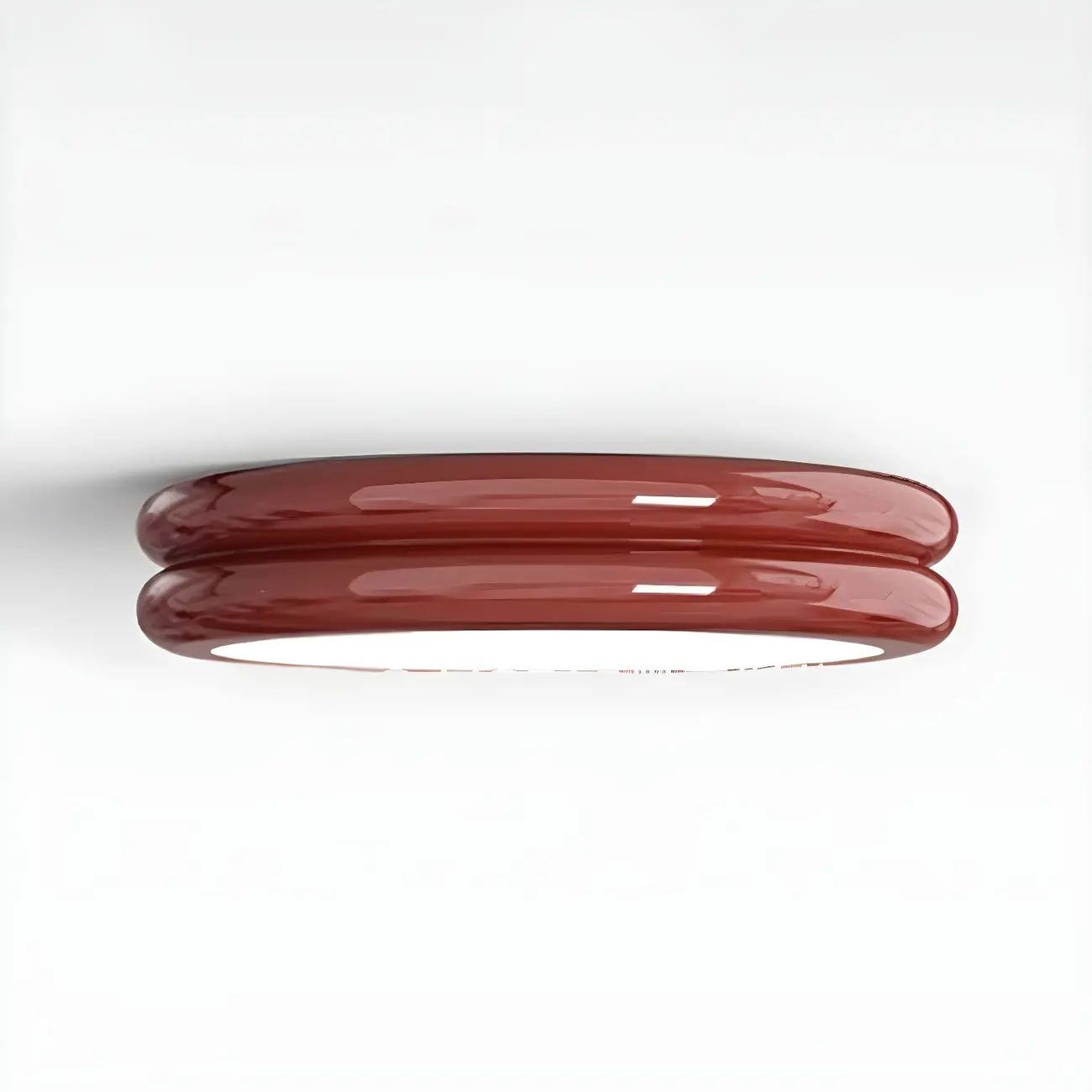 Modern Double Circles Dimmable LED Flush Mount Ceiling Light