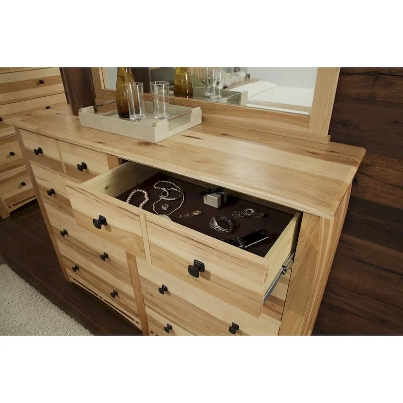 Simply Solid Emilian Solid Wood 6-piece King Bedroom Collection