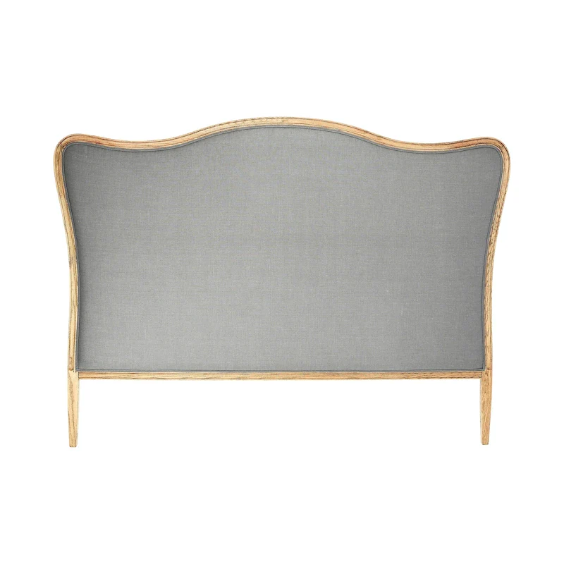 Oak & Linen Headboard