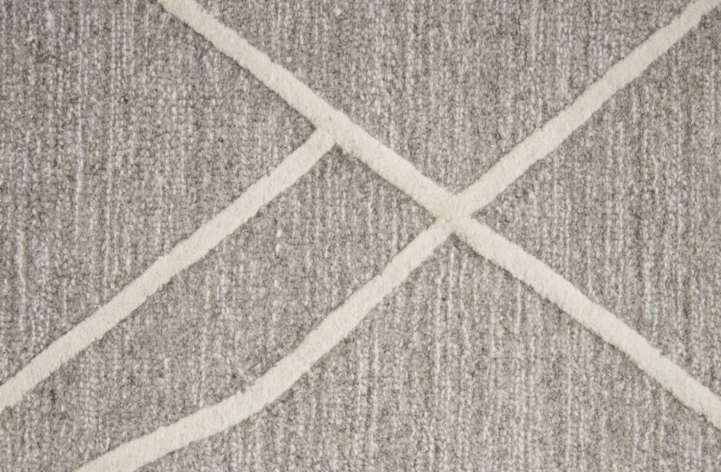 Euclid Gray & Ivory Rug