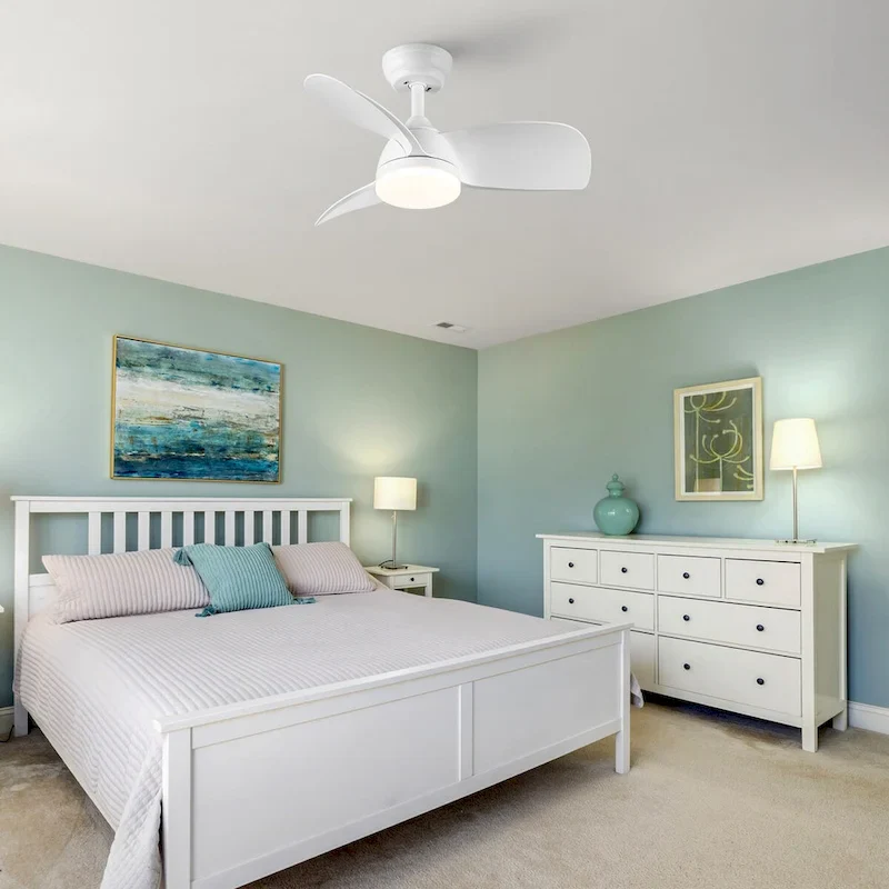 Clihome 60  Intergrated 5 Fan Blade LED Ceiling Fan with Remote