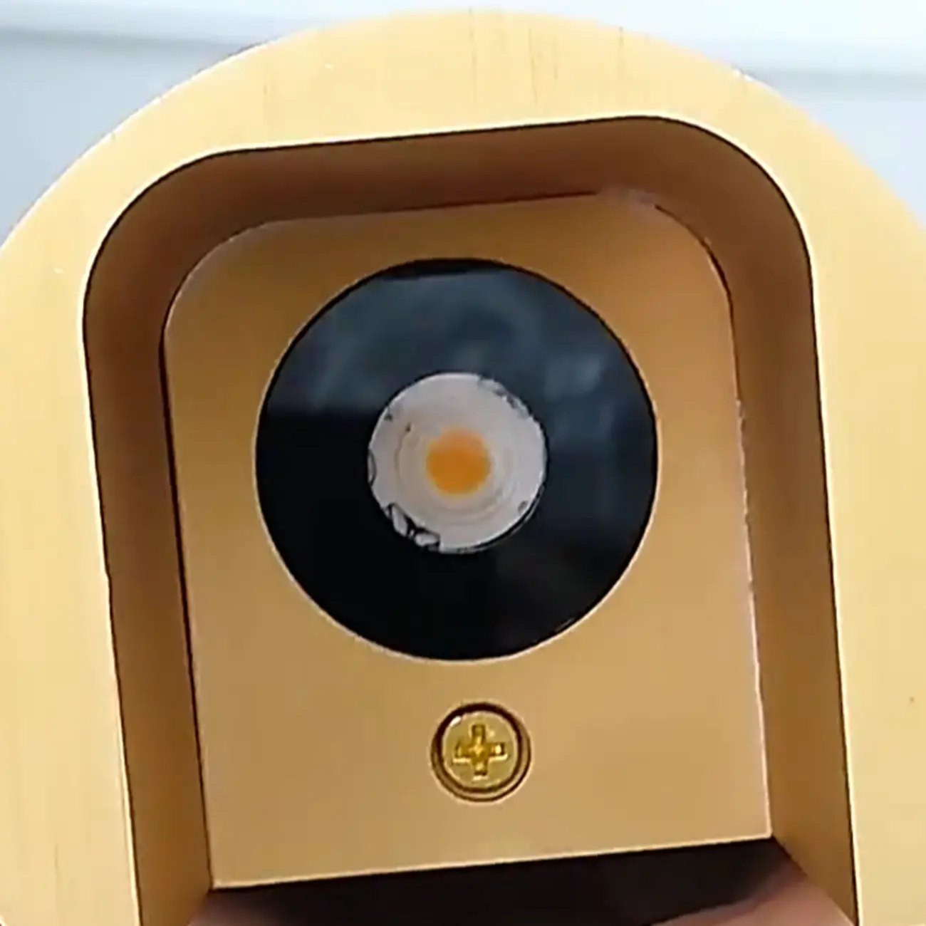 Mini Metal Cylinder Up Down Wall Sconce Warm Light LED