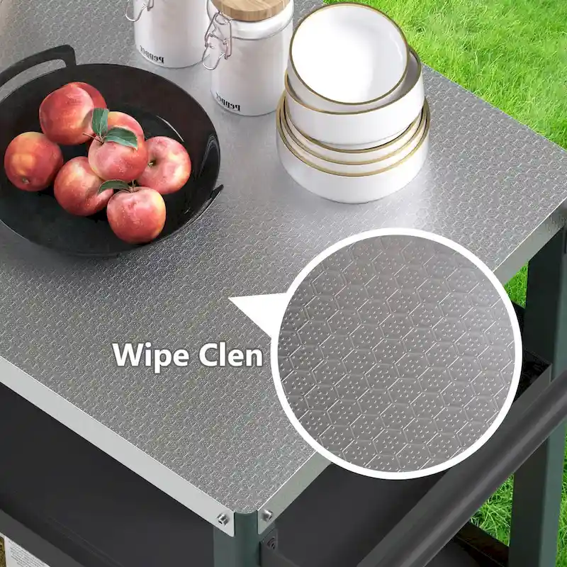 Patio Grill carts Moveable kitchen island