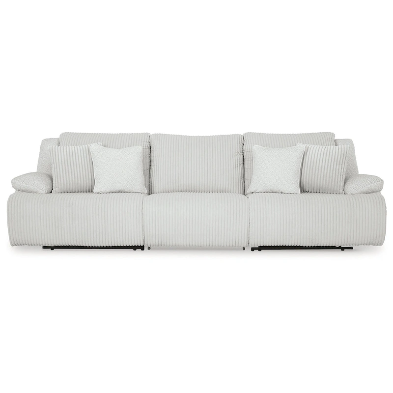 Signature Design by Ashley Top Tier 3-Piece Reclining Sectional Sofa - 128W x 40D x 41H
