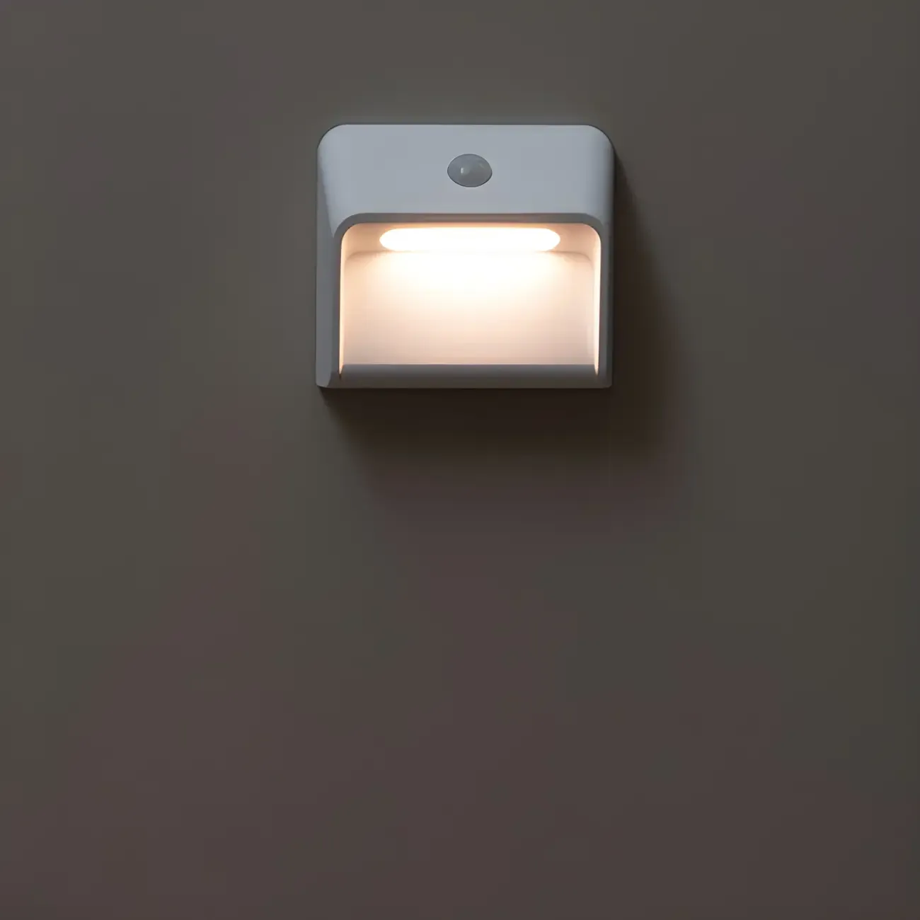 Modern Plastic White Rechargeable Wall Sconce