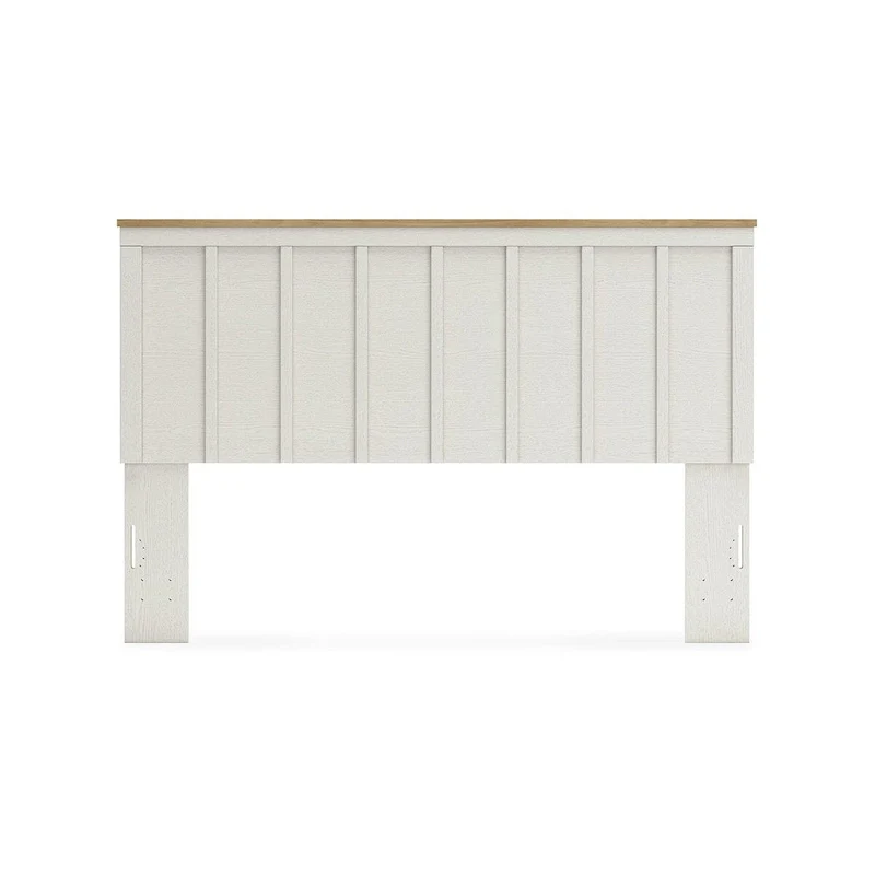 Signature Design by Ashley Linnocreek White/Brown Panel Headboard