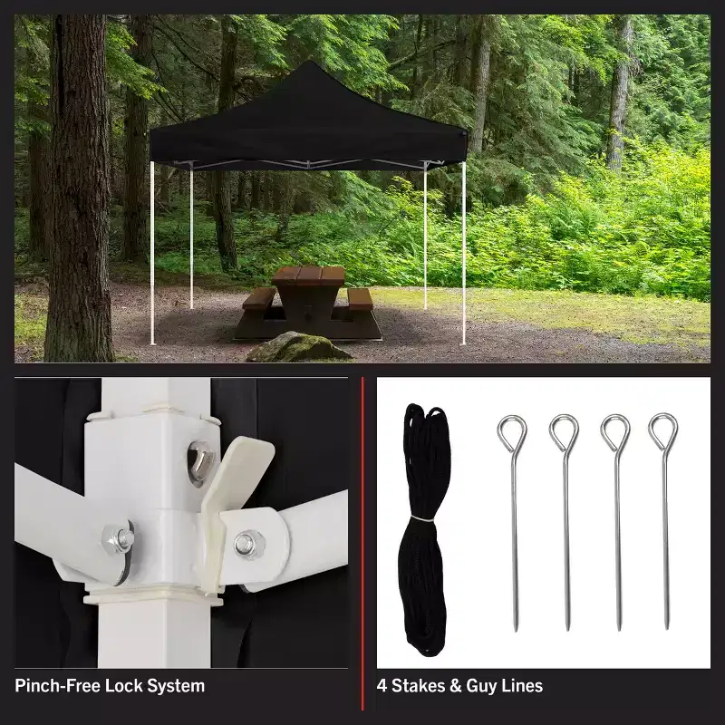 Stalwart 10x10 ft Pop Up Canopy Tent