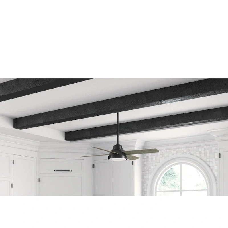 Casablanca 54  Levitt Ceiling Fan with LED Light Kit and Wall Control - Modern Industrial, Rustic