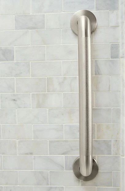 Moen Peened Concealed Screw Textured Grab Bar, 42 in.