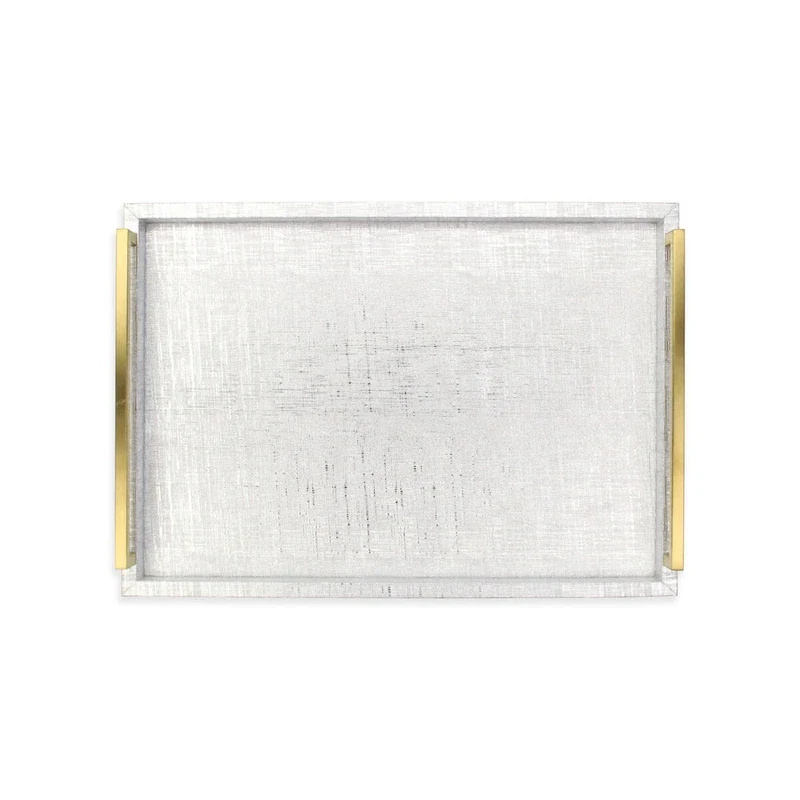 Lusan Black Vinyl Tray Set