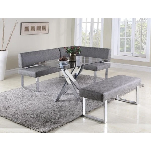 Somette Gene Table and Nook 2-Piece Dining Set