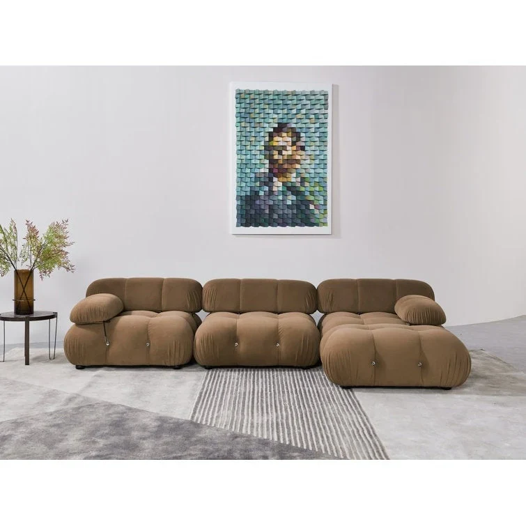 Daimion 4 Pieces Upholstered Sectional