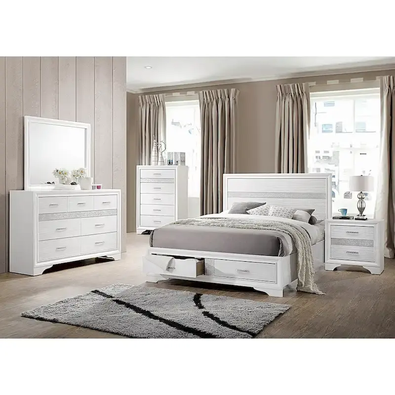 Corbin Bedroom with 2 Nightstands and Dresser