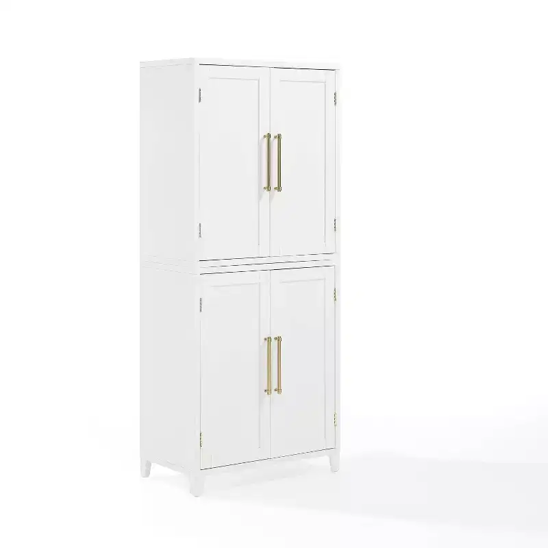 Crosley 70" Roarke Kitchen Pantry Storage Cabinet White