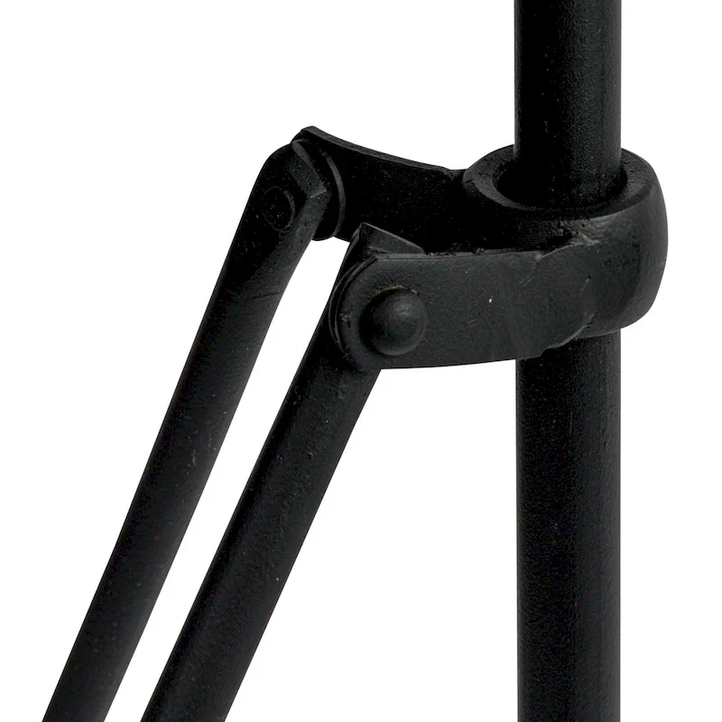 Round Metal Side Table with Claw Feet