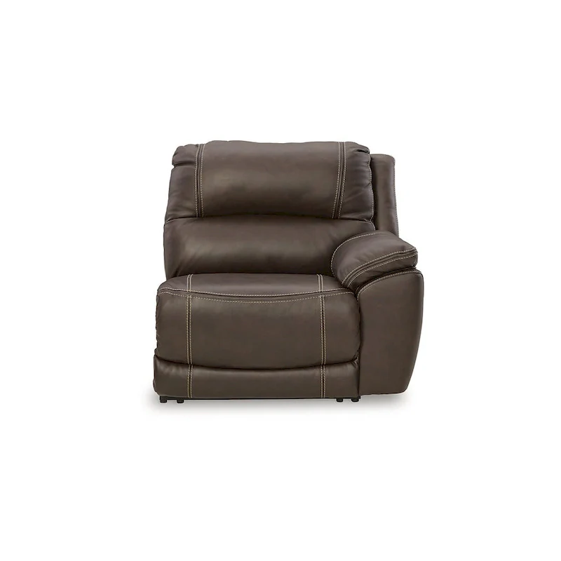 Signature Design by Ashley Dunleith 3-Piece Power Reclining Sectional Loveseat with Console