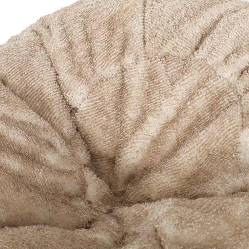 Greyrock Modern Glam Faux Fur Winter Bean Bag by Christopher Knight Home