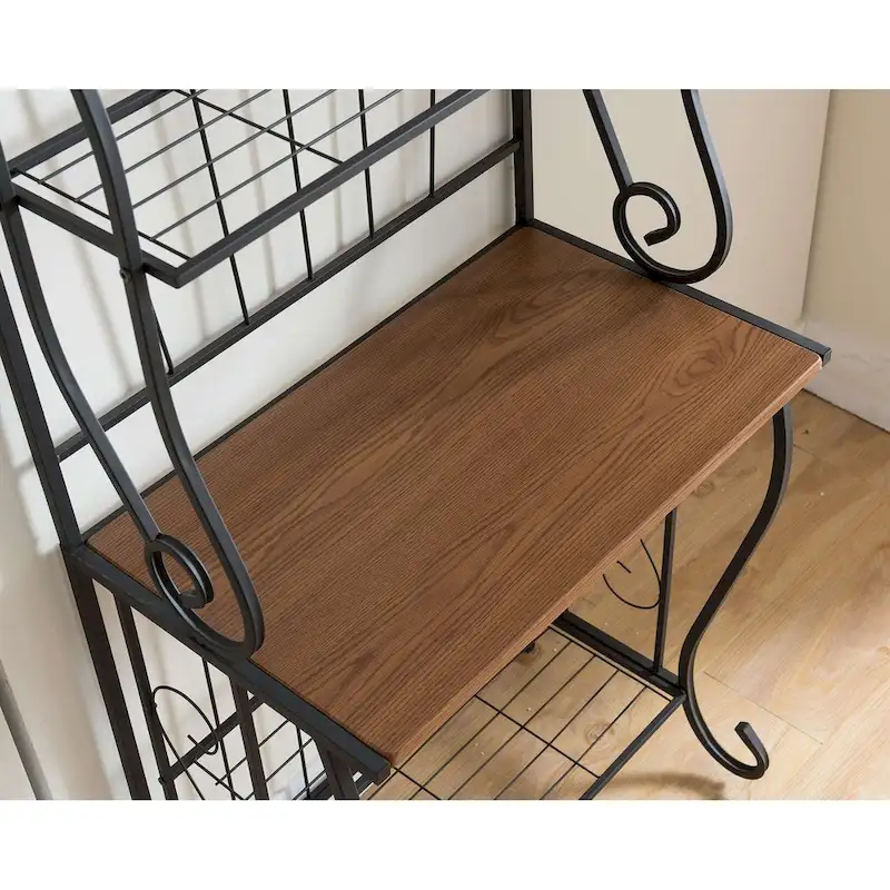 Corner Kitchen Bakers Rack