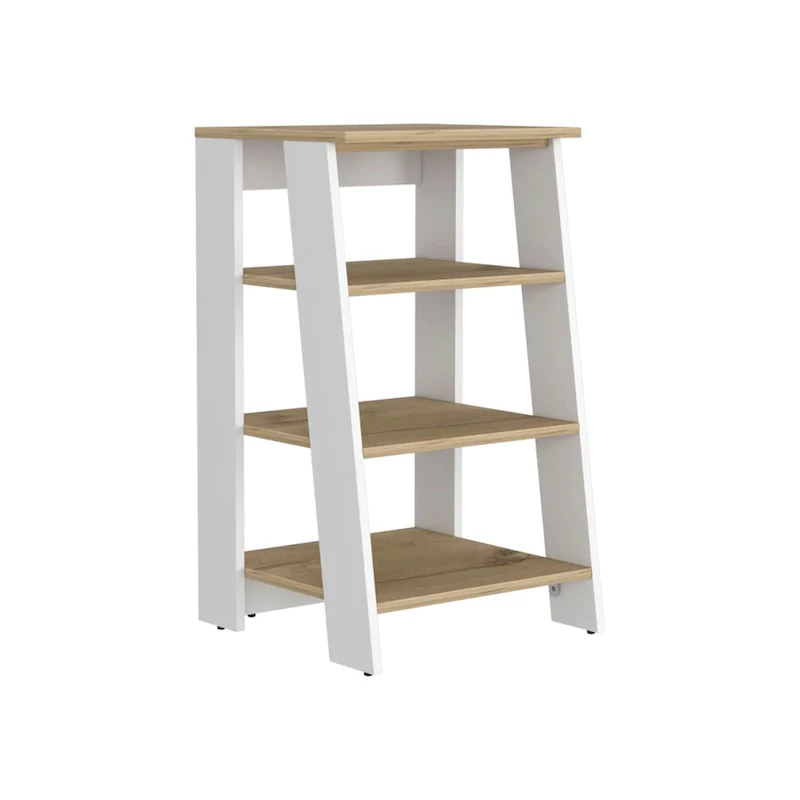 Colyn Linen Cabinet, Four Shelves, Vertical, Light Oak / WhiteHigh quality and durable