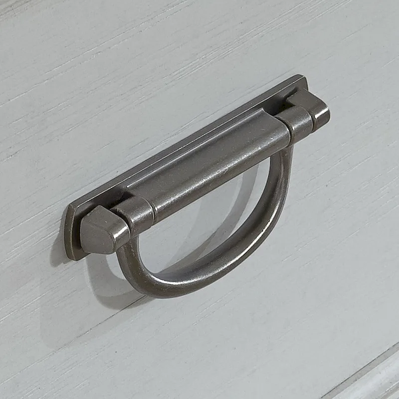 Copper Grove Allyson Park White Night Stand with Charging Station