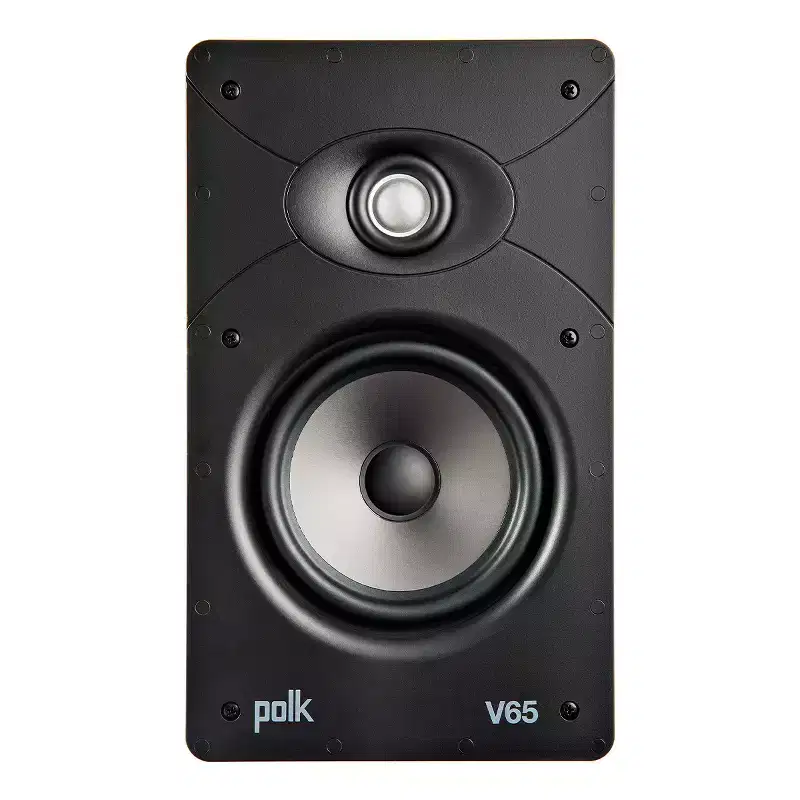 Polk Audio V65 6.5 Vanishing In Wall Speaker - Each (White)
