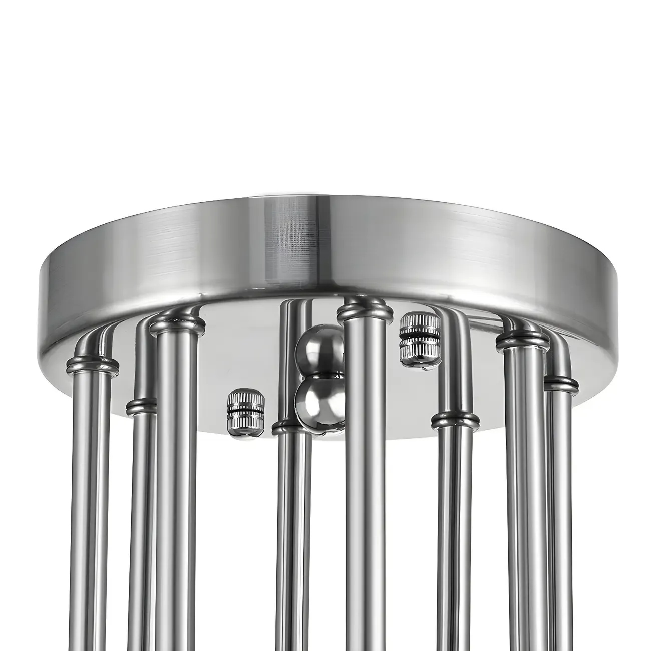 Industrial Branch Metal Semi Flush Ceiling Light