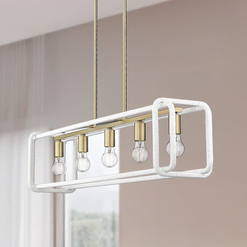 Camden 41.125  Wide 5-Light Linear Pendant