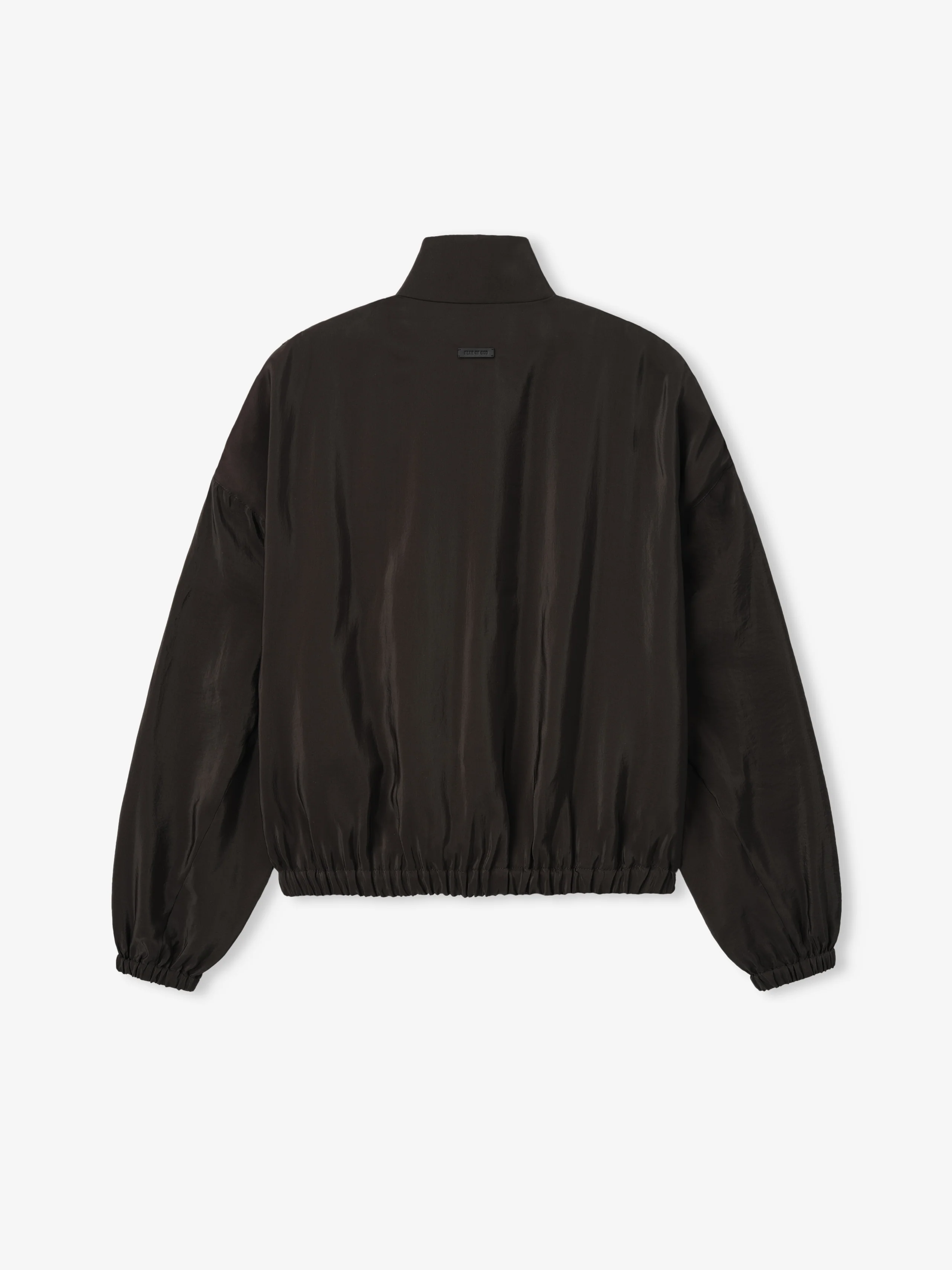Womens Crinkle Viscose Track Jacket