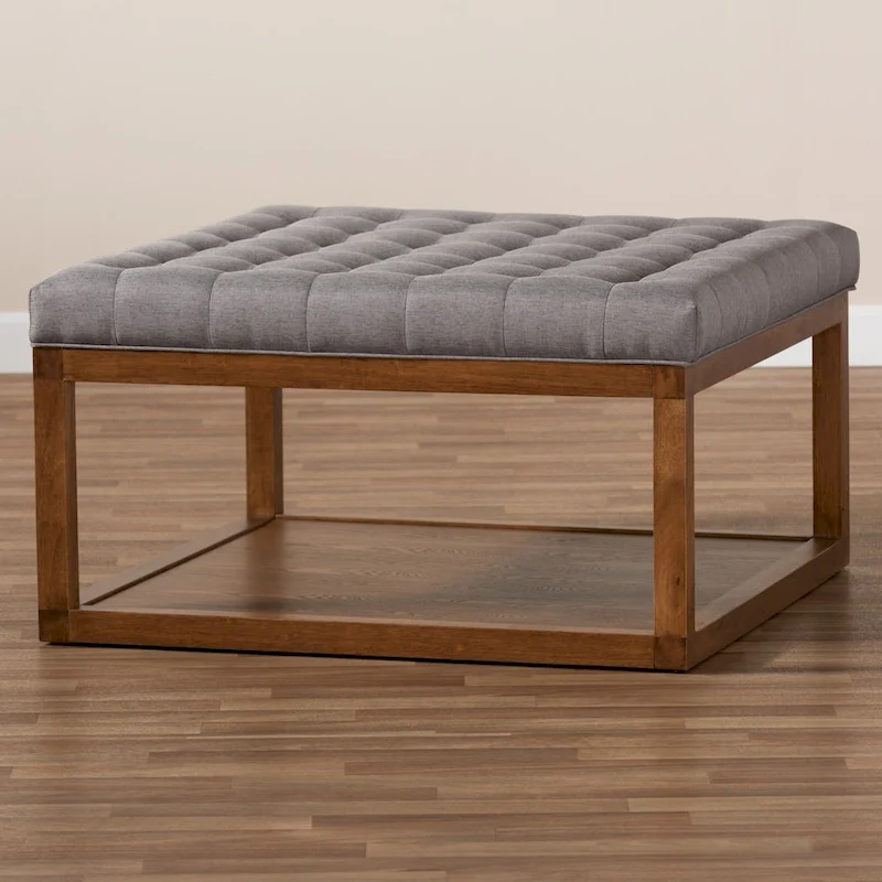 Carson Carrington Jularp Upholstered Cocktail Ottoman