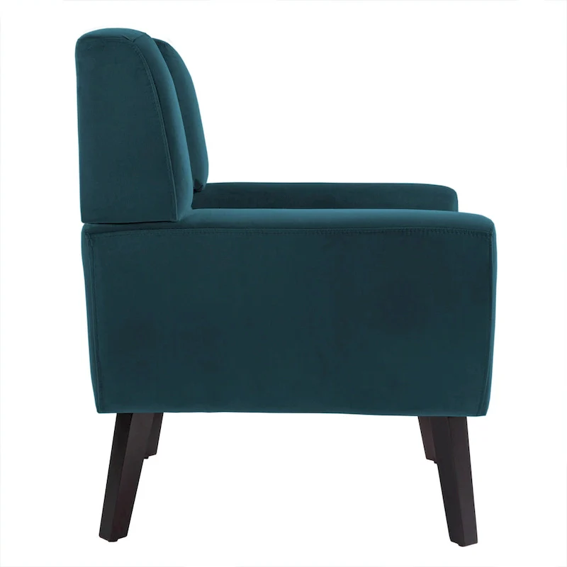Velvet Upholstered Armchair Tufted Accent Chairs Set of 2