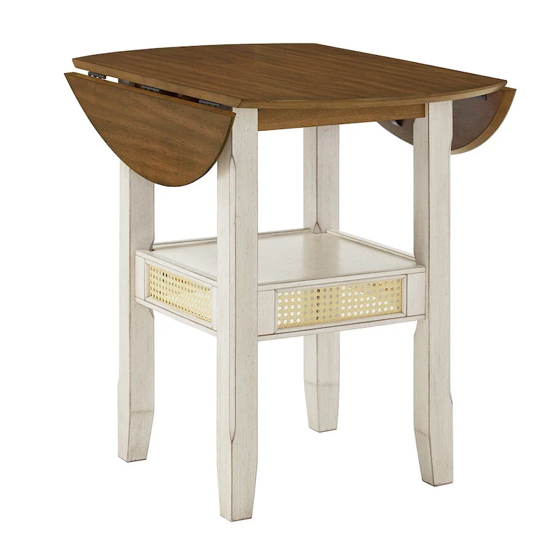 Plaga Cane Accent Dining Table by iNSPIRE Q Classic - 36-inch